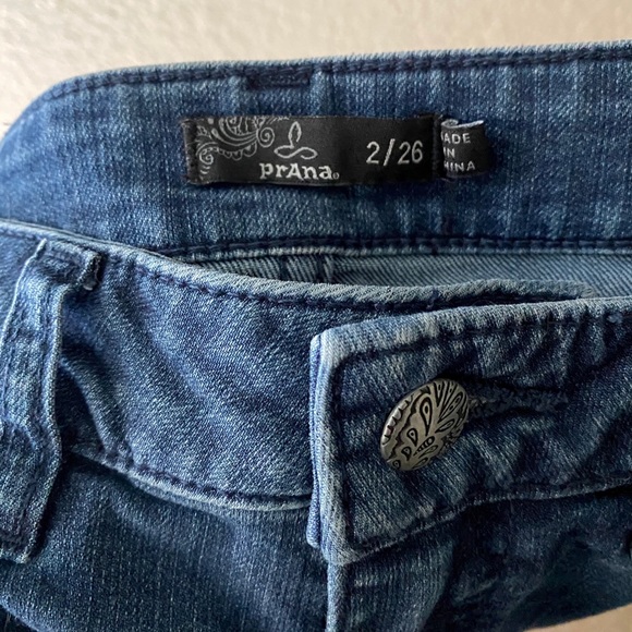 prAna Blue Skinny Jeans Size 2/26 - Picture 3 of 3